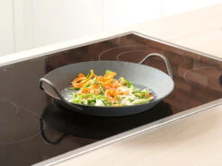 TS Pfanne Eisen:Kaltgeschmiedete Bratpfannen Mit 2 Griffen, Ø 24, 28 & 34 Cm, 3er-Set -Rosenstein & Söhne Shop nc2371 1 1