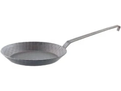 TS Schmiedepfanne:Kaltgeschmiedete Bratpfanne Mit Rauten-Prägung, Ø 28 Cm, 3,5 Cm Hoch