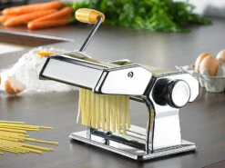 Rosenstein & Söhne Nudelmaschine:Nudel-Maschine NM-100, Schmale & Breite Bandnudeln -Rosenstein & Söhne Shop nc2715 2