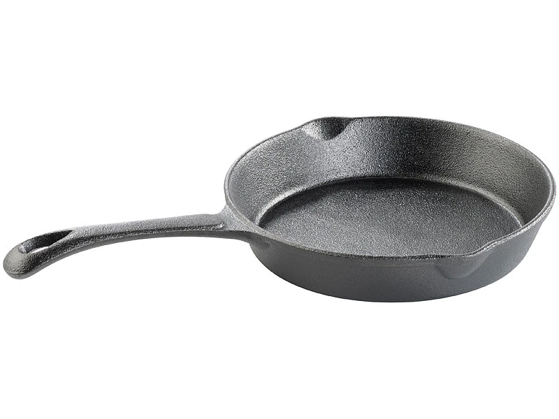 TS Bratpfannen:Gusseisen-Pfannen, 3er-Spar-Set (12,5/16,5/21 Cm) 8 TS Bratpfannen:Gusseisen-Pfannen, 3er-Spar-Set (12,5/16,5/21 Cm) – Bild 8