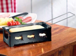Rosenstein & Söhne Raclette Teelichtofen:3er-Set Teelicht-Raclette, Mit Schaber -Rosenstein & Söhne Shop nc2962 1