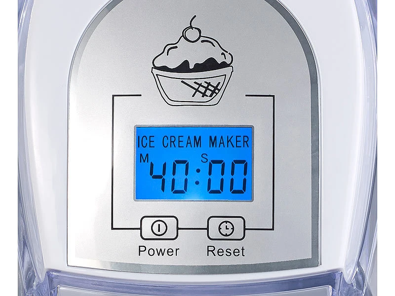Rosenstein & Söhne Eismaschine Mit LCD-Display (Versandrückläufer) 6 Rosenstein & Söhne Eismaschine Mit LCD-Display (Versandrückläufer) – Bild 6