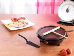 Alternative view of Rosenstein & Söhne Mini Crepes Maker:Elektrischer Mini-Crêpes-Maker, 500 Watt, Ø 18 Cm