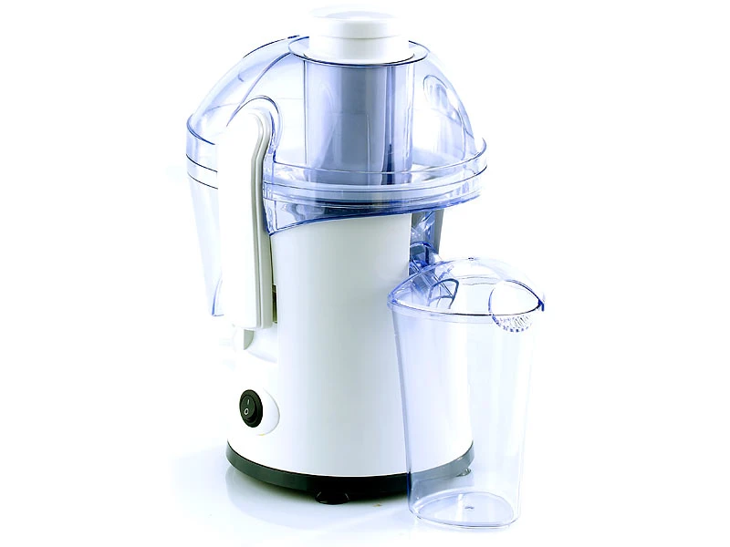 PEARL Saftzentrifuge:Elektrischer Zentrifugal-Entsafter, 260 Watt, 10.000 Upm 1 PEARL Saftzentrifuge:Elektrischer Zentrifugal-Entsafter, 260 Watt, 10.000 Upm