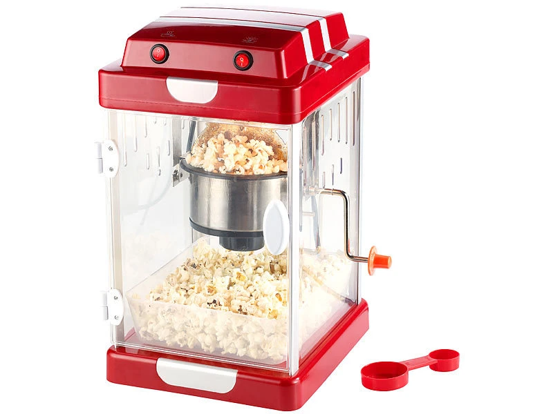 Rosenstein & Söhne Popcorn-Maschinen Retro:Popcorn-Maschine: Popcorn Einfach Selbst Machen! (Versandrückläufer) 3 Rosenstein & Söhne Popcorn-Maschinen Retro:Popcorn-Maschine: Popcorn Einfach Selbst Machen! (Versandrückläufer) – Bild 3