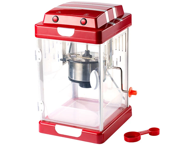 Rosenstein & Söhne Popcornmaschinen:Retro-Popcorn-Maschine "Movie" Im 50er-Jahre-Look 2 Rosenstein & Söhne Popcornmaschinen:Retro-Popcorn-Maschine "Movie" Im 50er-Jahre-Look – Bild 2