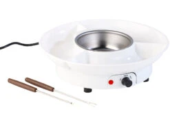 Alternative view of Rosenstein & Söhne Schokofondue:Elektrisches Schokoladen-Fondue Für 2 Personen, 15 Watt