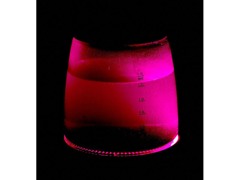 Rosenstein & Söhne Wasserkocher Glas:Wasserkocher, Temperaturabhängige LED-Beleuchtung, 1,7 Liter, 2200 W 6 Rosenstein & Söhne Wasserkocher Glas:Wasserkocher, Temperaturabhängige LED-Beleuchtung, 1,7 Liter, 2200 W – Bild 6
