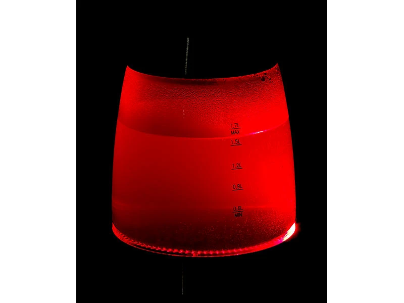 Rosenstein & Söhne Wasserkocher Glas:Wasserkocher, Temperaturabhängige LED-Beleuchtung, 1,7 Liter, 2200 W 7 Rosenstein & Söhne Wasserkocher Glas:Wasserkocher, Temperaturabhängige LED-Beleuchtung, 1,7 Liter, 2200 W – Bild 7