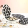Rosenstein & Söhne Cake Pop Maker:3in1-Donut-, Cupcake- Und Cakepop-Maker Mit Antihaftbeschichtung