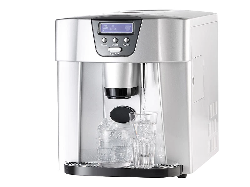 Rosenstein & Söhne Eiswürfelbereiter:Eiswürfelmaschine EWS-2300, Eis- Und Wasserspender 1 Rosenstein & Söhne Eiswürfelbereiter:Eiswürfelmaschine EWS-2300, Eis- Und Wasserspender