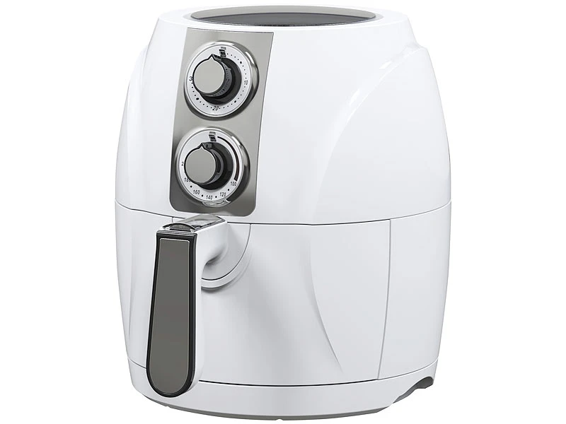 Rosenstein & Söhne Heißluftfritteusen:Multi-Heißluft-Fritteuse Zum Fettarmen Frittieren, 1.400 W, 2,5 L 1 Rosenstein & Söhne Heißluftfritteusen:Multi-Heißluft-Fritteuse Zum Fettarmen Frittieren, 1.400 W, 2,5 L