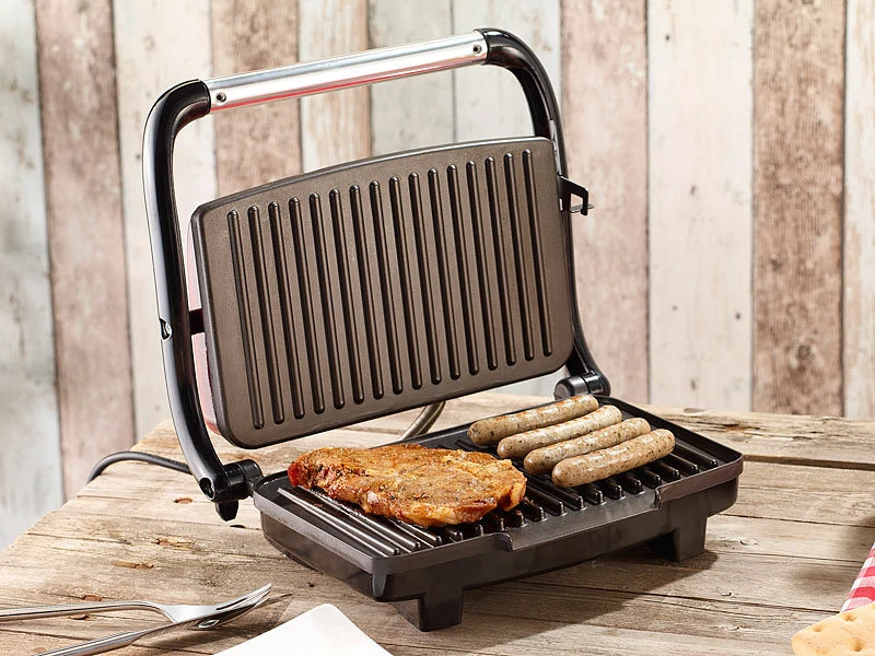 Rosenstein & Söhne Panini Sandwich Maker:Panini-, Sandwich- & Kontaktgrill CG-2510, 1.000 W 7 Rosenstein & Söhne Panini Sandwich Maker:Panini-, Sandwich- & Kontaktgrill CG-2510, 1.000 W – Bild 7