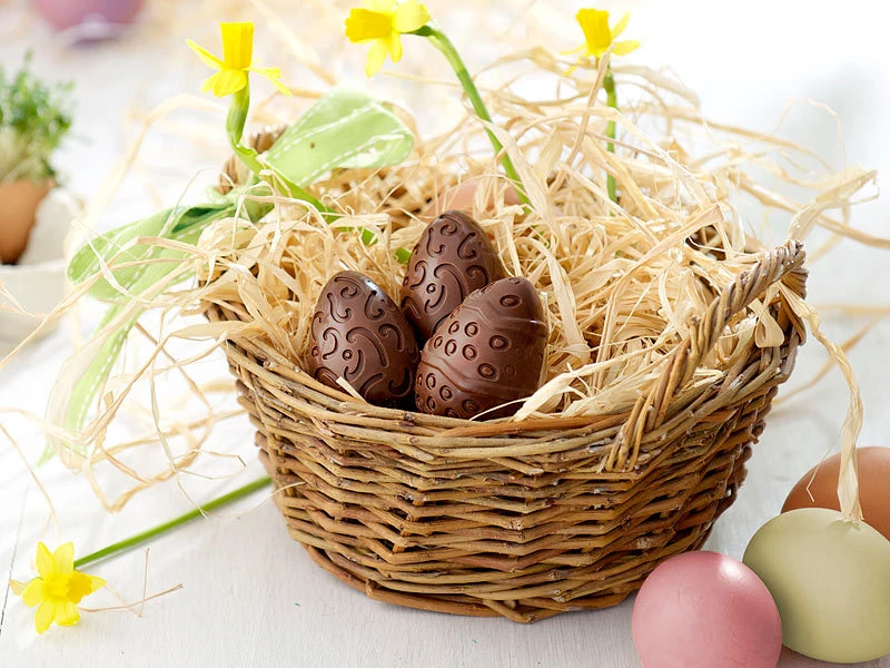 Rosenstein & Söhne Gießformen Ostern:2er Pack Schokoladen-Gussform Osterei, Klein 5 Rosenstein & Söhne Gießformen Ostern:2er Pack Schokoladen-Gussform Osterei, Klein – Bild 5