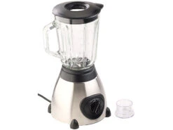 Rosenstein & Söhne Mixer:Glas-Standmixer, 6 Edelstahl Klingen, 6 Modi, 600W, 1,5 L, Profi Clean 9 Rosenstein & Söhne Mixer:Glas-Standmixer, 6 Edelstahl Klingen, 6 Modi, 600W, 1,5 L, Profi Clean -Rosenstein & Söhne Shop nc5915 2