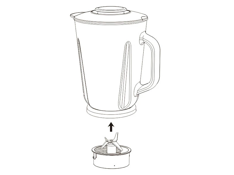 Rosenstein & Söhne Mixer:Glas-Standmixer, 6 Edelstahl Klingen, 6 Modi, 600W, 1,5 L, Profi Clean 4 Rosenstein & Söhne Mixer:Glas-Standmixer, 6 Edelstahl Klingen, 6 Modi, 600W, 1,5 L, Profi Clean – Bild 4