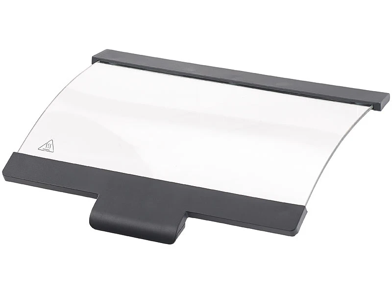 Rosenstein & Söhne Tischgrill Mit Deckel:Tischgrill Mit Glasdeckel, Keramik-beschichtete Grillplatte, 1.650 W 10 Rosenstein & Söhne Tischgrill Mit Deckel:Tischgrill Mit Glasdeckel, Keramik-beschichtete Grillplatte, 1.650 W – Bild 10