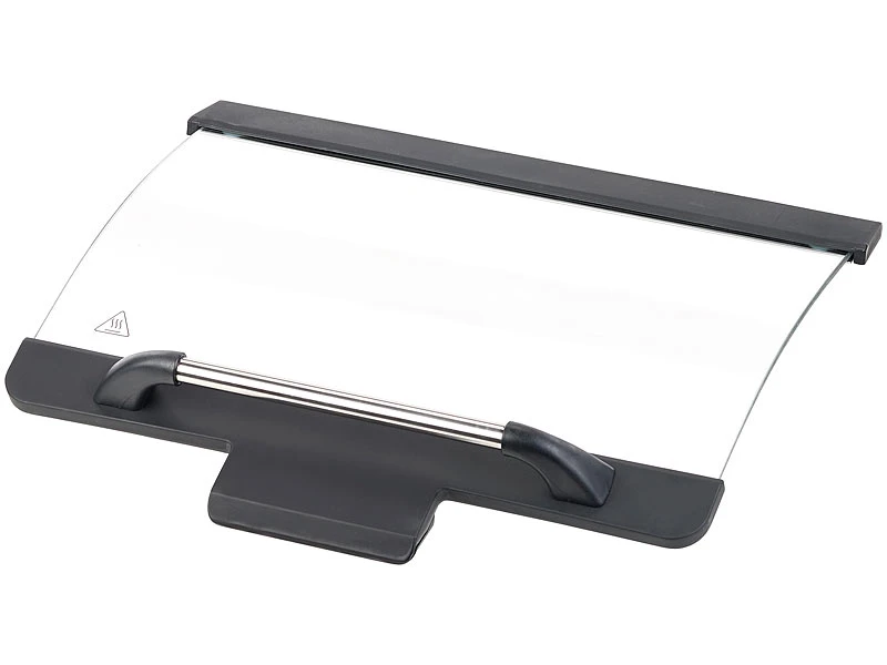 Rosenstein & Söhne Elektrogrill:XL-Tischgrill M. Glasdeckel, Keramik-beschichtete Grillplatte, 2.200 W 7 Rosenstein & Söhne Elektrogrill:XL-Tischgrill M. Glasdeckel, Keramik-beschichtete Grillplatte, 2.200 W – Bild 7
