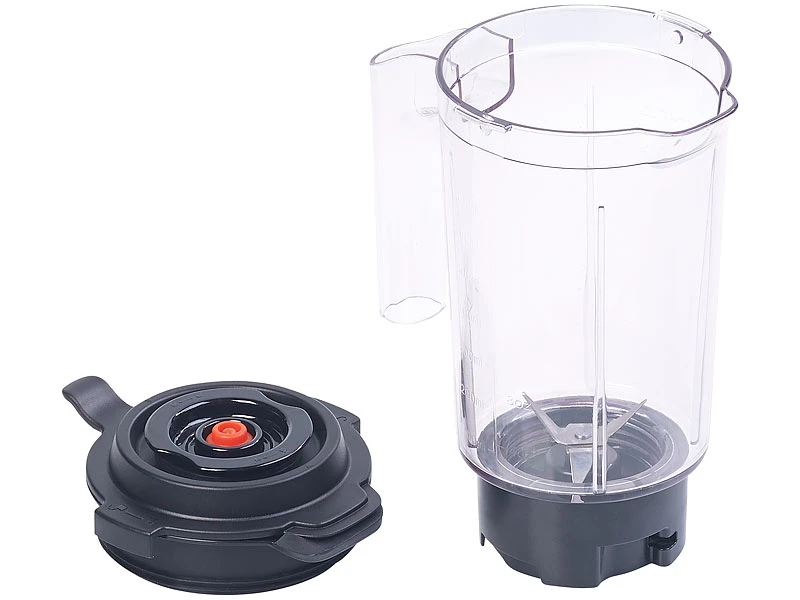 Rosenstein & Söhne Mixer Mit Vakuumpumpen:2in1-Vakuum-Mixer Mit 3 Stufen & 4 Klingen, Versandrückläufer 7 Rosenstein & Söhne Mixer Mit Vakuumpumpen:2in1-Vakuum-Mixer Mit 3 Stufen & 4 Klingen, Versandrückläufer – Bild 7