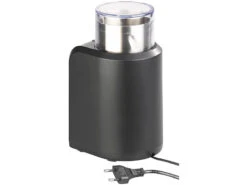 Rosenstein & Söhne Kaffeemühle:XXL Kaffee- & Gewürzmühle, Schlagmahlwerk, 200W, Bis 70g, 5 Mahlgrade -Rosenstein & Söhne Shop nx1433 0