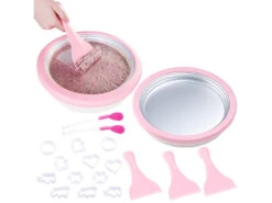 TokioKitchenWare Gerolltes Eis:2er-Set Eis-Teppanyaki-Platten Zum Zubereiten Von Ice Cream Rolls