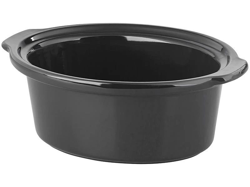 Rosenstein & Söhne Mini-Schongarer:Schongarer Mit Keramik-Einsatz 4,5 L, 2 TemperaturenVersandrückläufer 5 Rosenstein & Söhne Mini-Schongarer:Schongarer Mit Keramik-Einsatz 4,5 L, 2 TemperaturenVersandrückläufer – Bild 5