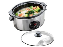 Rosenstein & Söhne Mini-Schongarer:Schongarer Mit Keramik-Einsatz 4,5 L, 2 TemperaturenVersandrückläufer 21 Rosenstein & Söhne Mini-Schongarer:Schongarer Mit Keramik-Einsatz 4,5 L, 2 TemperaturenVersandrückläufer -Rosenstein & Söhne Shop nx3178 8