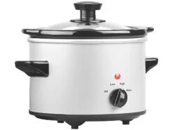 Rosenstein & Söhne Slowcooker:Elektrischer Schongarer, Keramik-Gartopf, Glasdeckel, 1,4 Liter, 100 W -Rosenstein & Söhne Shop nx3199 5
