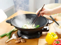 Rosenstein & Söhne Wokpfanne:Elektrischer Wok Mit Thermostat, 1.500 W, 5,1 L (Versandrückläufer) 7 Rosenstein & Söhne Wokpfanne:Elektrischer Wok Mit Thermostat, 1.500 W, 5,1 L (Versandrückläufer) -Rosenstein & Söhne Shop nx3782 3 1