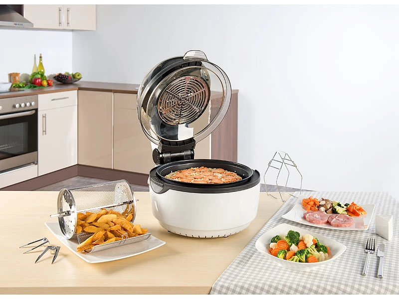 Rosenstein & Söhne Backofen:Digitaler Halogen-Konvektionsofen, 6 Programme, 10 L, 1.200 W, 7 Teile 8 Rosenstein & Söhne Backofen:Digitaler Halogen-Konvektionsofen, 6 Programme, 10 L, 1.200 W, 7 Teile – Bild 8