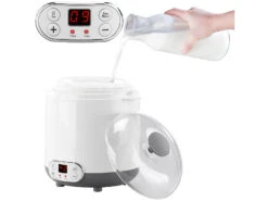 Rosenstein & Söhne Joghurtbereiter:Joghurt-Maker Für Griechischen Joghurt, Naturjoghurt U.v.m., 1,5 Liter