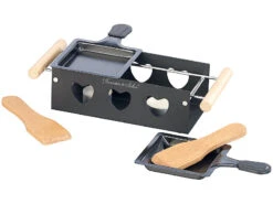 Rosenstein & Söhne Raclette Stövchen:Teelicht-Raclette Für 2 Personen, Mit Schabern Und Teelichtern -Rosenstein & Söhne Shop nx4842 3
