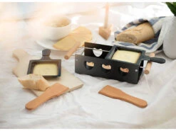 Rosenstein & Söhne Raclette Stövchen:Teelicht-Raclette Für 2 Personen, Mit Schabern Und Teelichtern -Rosenstein & Söhne Shop nx4842 7