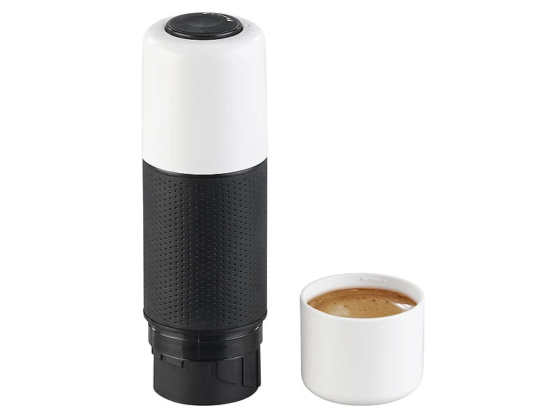 Rosenstein & Söhne Espresso-Kaffee-Maschine:Manueller Mini-Espresso-Maker Mit Versandrückläufer 6 Rosenstein & Söhne Espresso-Kaffee-Maschine:Manueller Mini-Espresso-Maker Mit Versandrückläufer – Bild 6