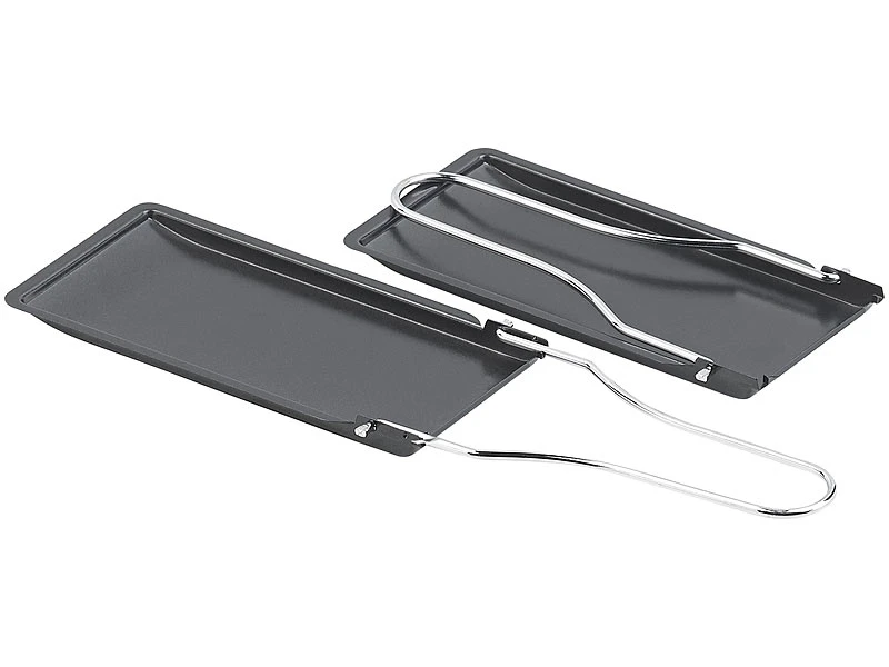 Rosenstein & Söhne Raclette Pfännchen:6er-Set Grill-Pfännchen Mit Klappbarem Griff, Spülmaschinenfest 7 Rosenstein & Söhne Raclette Pfännchen:6er-Set Grill-Pfännchen Mit Klappbarem Griff, Spülmaschinenfest – Bild 7