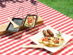 Rosenstein & Söhne Raclette Pfännchen:6er-Set Grill-Pfännchen Mit Klappbarem Griff, Spülmaschinenfest 17 Rosenstein & Söhne Raclette Pfännchen:6er-Set Grill-Pfännchen Mit Klappbarem Griff, Spülmaschinenfest -Rosenstein & Söhne Shop nx6046 6 1