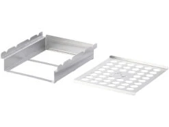 Rosenstein & Söhne Grillaufsatz:5in1-Grill-Aufsatz Aus Edelstahl, 4 Spieße, Für Hähnchen, Gemüse & Co. -Rosenstein & Söhne Shop nx6049 0