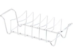 Rosenstein & Söhne Grillhalter:2er-Set 2in1-Sparerib-Halter & Bratenkorb Für Grill & Ofen, Edelstahl -Rosenstein & Söhne Shop nx6050 0 1