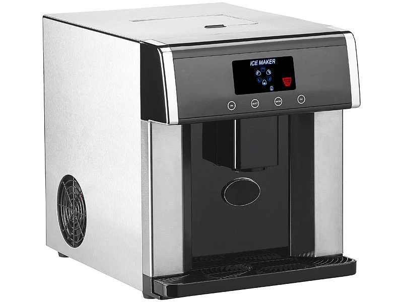 Rosenstein & Söhne Eiswürfel Bereiter:Eiswürfelmaschine & Wasserspender V2 Mit XL-Display, Versandrückläufer 11 Rosenstein & Söhne Eiswürfel Bereiter:Eiswürfelmaschine & Wasserspender V2 Mit XL-Display, Versandrückläufer – Bild 11