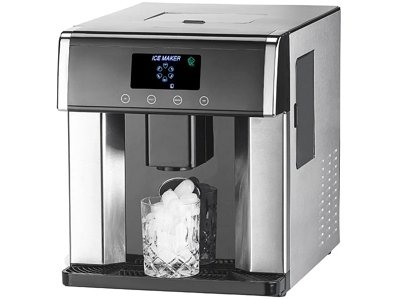 Rosenstein & Söhne Eiswürfel Bereiter:Eiswürfelmaschine & Wasserspender V2 Mit XL-Display, Versandrückläufer 8 Rosenstein & Söhne Eiswürfel Bereiter:Eiswürfelmaschine & Wasserspender V2 Mit XL-Display, Versandrückläufer – Bild 8