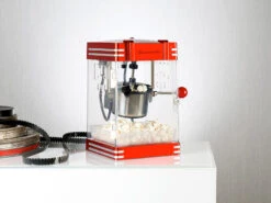 Rosenstein & Söhne Popcornmaker:Mini-Retro-Popcorn-Maschine "Theater" Im 50er-Jahre-Look, 230 Watt 8 Rosenstein & Söhne Popcornmaker:Mini-Retro-Popcorn-Maschine "Theater" Im 50er-Jahre-Look, 230 Watt -Rosenstein & Söhne Shop nx6239 3