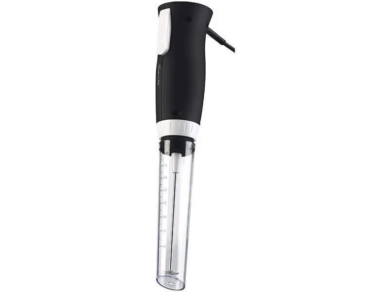 Rosenstein & Söhne Mini Mixer:Elektrischer Profi-Mini-Handmixer, Mixbecher-Aufsatz, 2 Stufen, 30 W 7 Rosenstein & Söhne Mini Mixer:Elektrischer Profi-Mini-Handmixer, Mixbecher-Aufsatz, 2 Stufen, 30 W – Bild 7