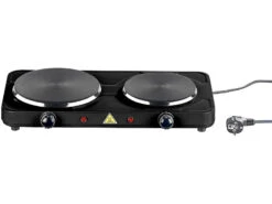 Rosenstein & Söhne 2 Platten Herd:Kompakte Elektrische Doppel-Kochplatte, Ø 15,5 Und 18,5 Cm, 2.500 Watt -Rosenstein & Söhne Shop nx6374 1