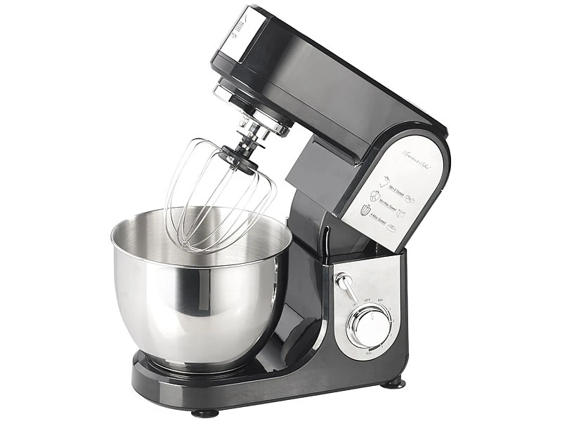 Rosenstein & Söhne All In One Küchengerät:All-in-One-Küchenmaschine Mit Fleischwolf Und Mixaufsatz, 1.000 Watt 7 Rosenstein & Söhne All In One Küchengerät:All-in-One-Küchenmaschine Mit Fleischwolf Und Mixaufsatz, 1.000 Watt – Bild 7