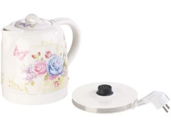 Rosenstein & Söhne Wasserkocher Blumen:Keramik-Wasserkocher Mit Blumenmuster, 1,7 Liter, 1.500 Watt 13 Rosenstein & Söhne Wasserkocher Blumen:Keramik-Wasserkocher Mit Blumenmuster, 1,7 Liter, 1.500 Watt -Rosenstein & Söhne Shop nx6756 4 1