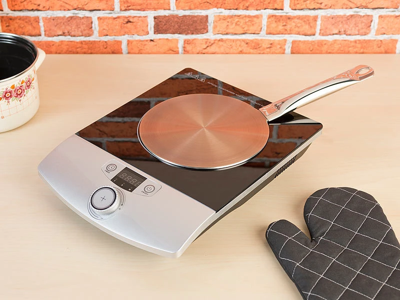 Rosenstein & Söhne Induktion Adapter:Kleine Universal-Adapterplatte Für Induktions-Kochfelder, Ø 14 Cm 2 Rosenstein & Söhne Induktion Adapter:Kleine Universal-Adapterplatte Für Induktions-Kochfelder, Ø 14 Cm – Bild 2