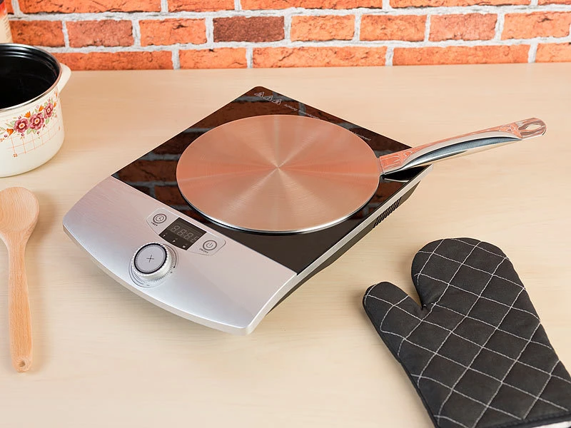 Rosenstein & Söhne Induktionskochplatte:Universal-Adapterplatte Für Induktions-Kochfelder, Ø 24 Cm 5 Rosenstein & Söhne Induktionskochplatte:Universal-Adapterplatte Für Induktions-Kochfelder, Ø 24 Cm – Bild 5