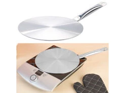 Rosenstein & Söhne Induktionsplatte:Universal-Adapterplatte Für Induktions-Kochfelder, Ø 28 Cm