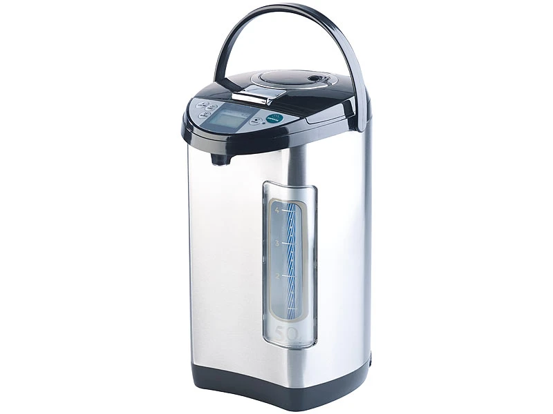 Rosenstein & Söhne Wasserkocher:Heißwasserspender, 5-Liter-Wassertank, 5 Temperaturstufen, 1.200 Watt 4 Rosenstein & Söhne Wasserkocher:Heißwasserspender, 5-Liter-Wassertank, 5 Temperaturstufen, 1.200 Watt – Bild 4