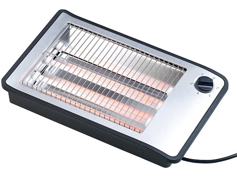 Rosenstein & Söhne Toaster:Flachtoaster Für Bis Zu 4 Brötchen, 3 Heizelemente, Timer, 600 Watt 2 Rosenstein & Söhne Toaster:Flachtoaster Für Bis Zu 4 Brötchen, 3 Heizelemente, Timer, 600 Watt – Bild 2